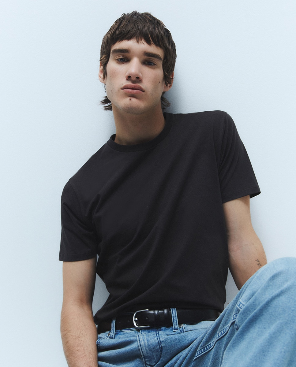 T-shirt lisa Preto-1