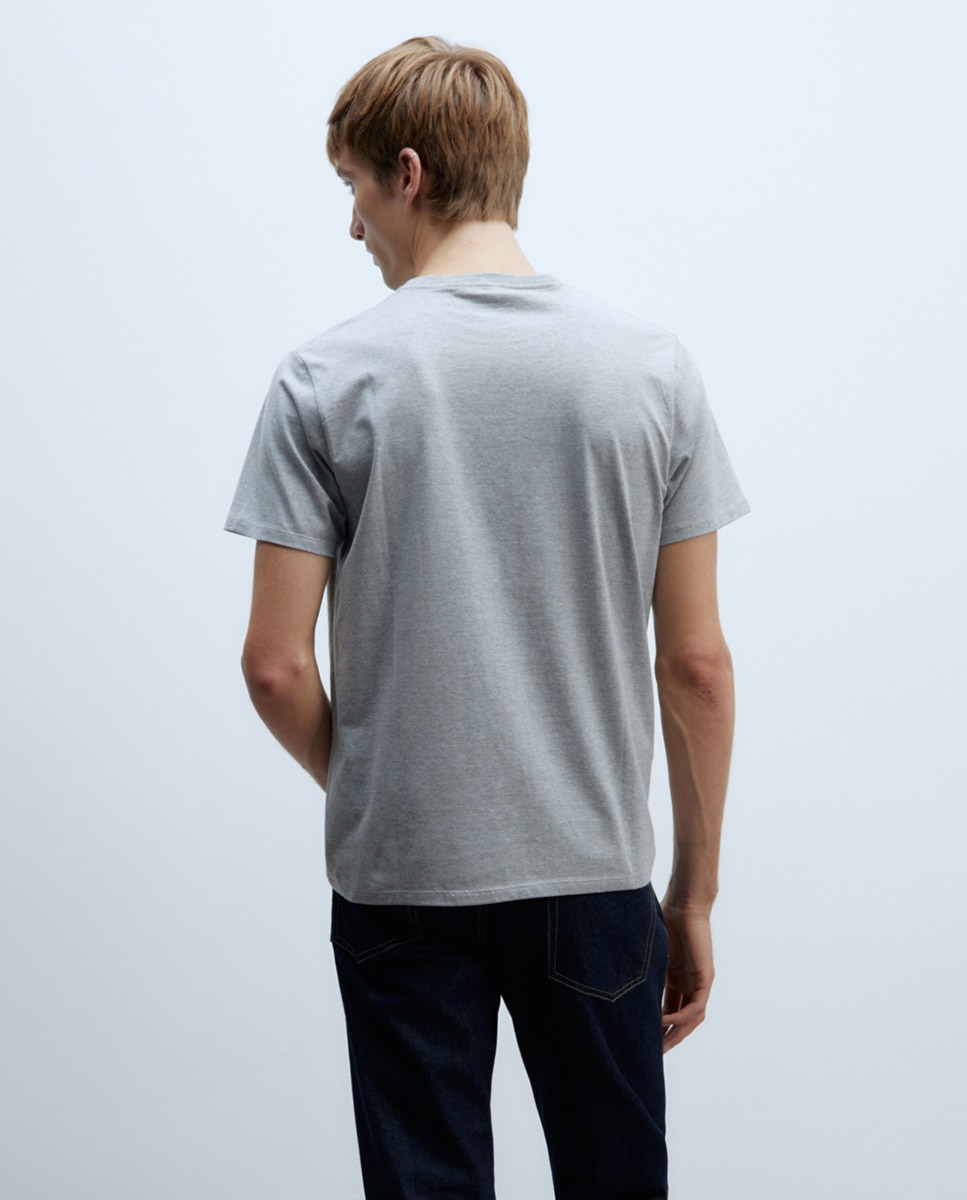 T-shirt Lisa Cinzento-2