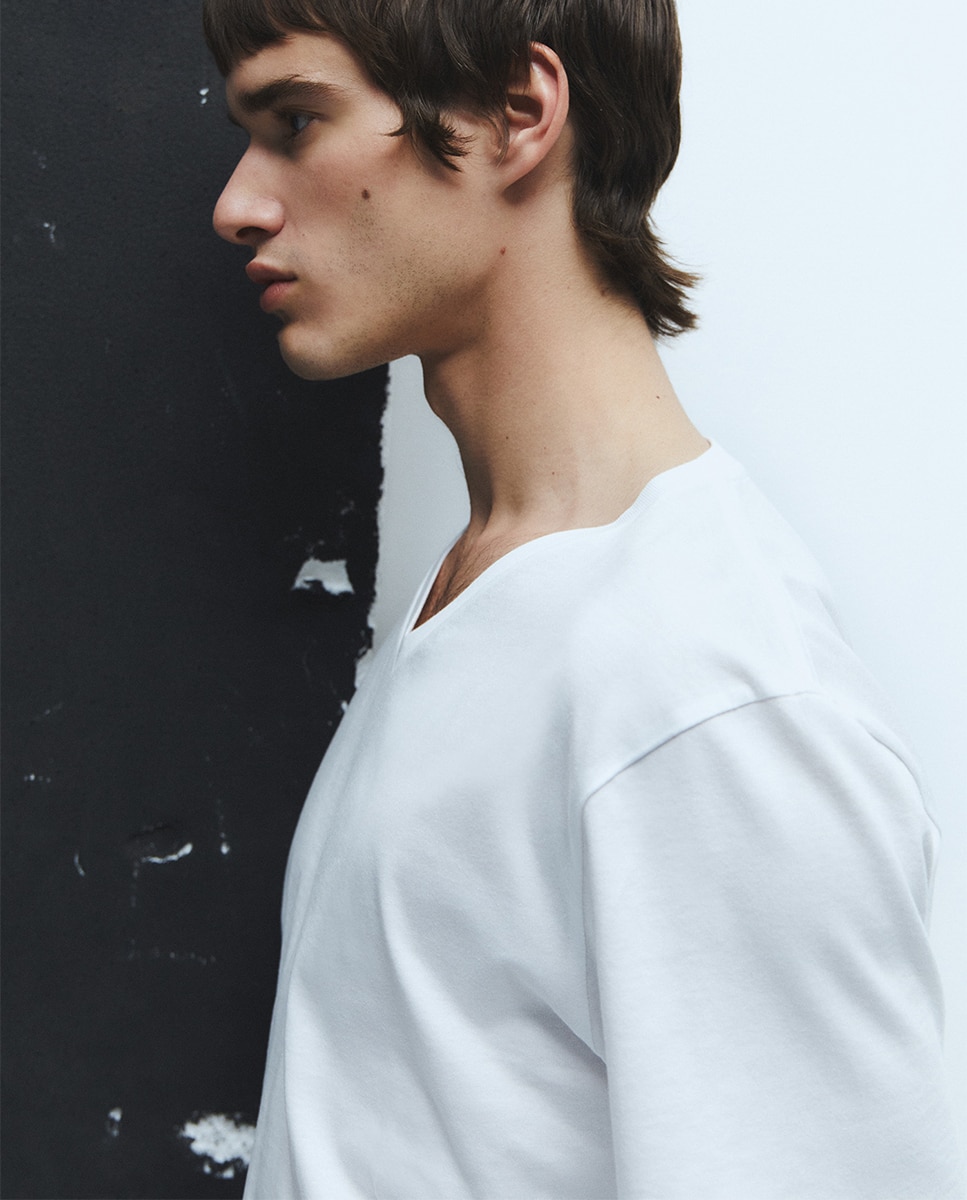 T-shirt lisa Branco-3