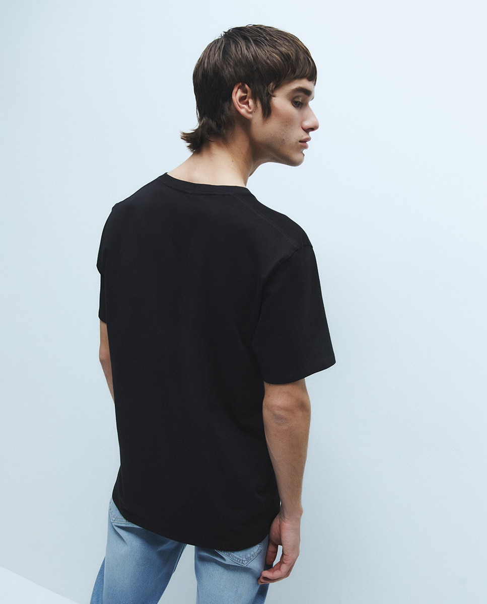 T-shirt lisa Preto-2