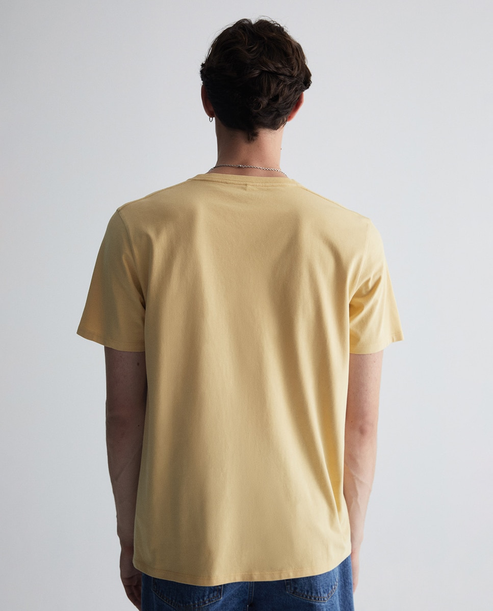 T-shirt lisa Amarelo-4