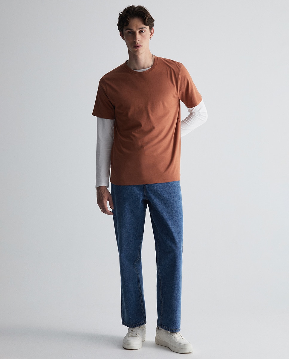 T-shirt lisa Laranja-2