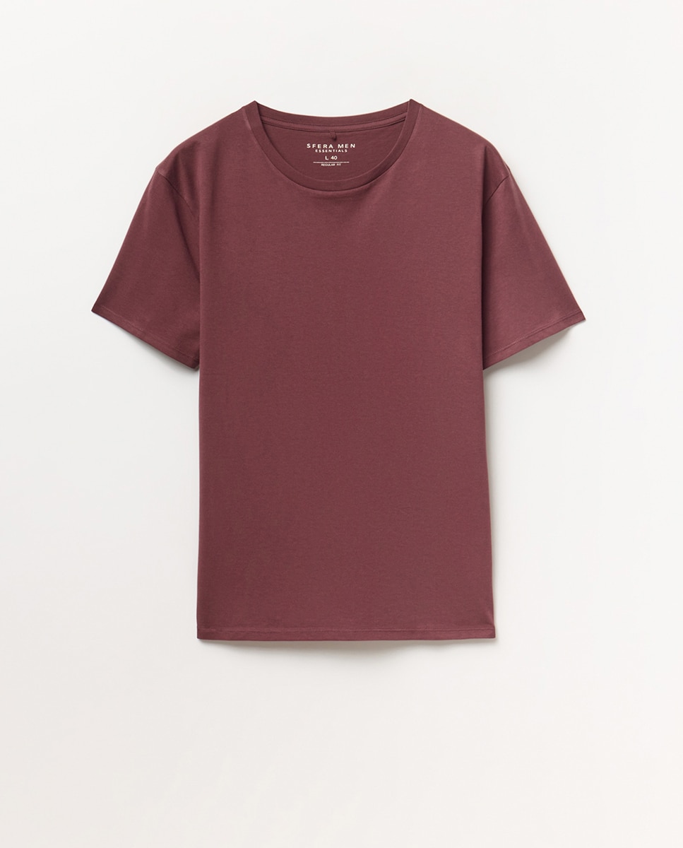 T-shirt lisa Bordeaux-5