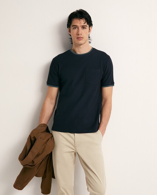 Imagen 0 de Camiseta estructura rib