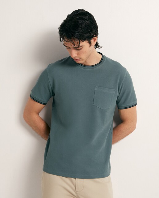 Imagen 0 de Camiseta estructura rib