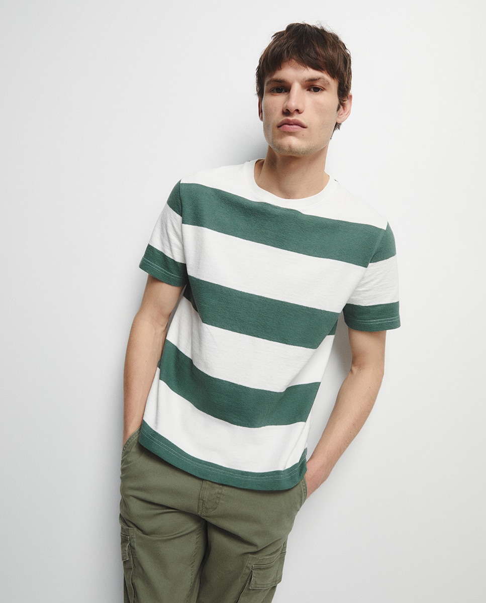 T-shirt Piqué Verde-1