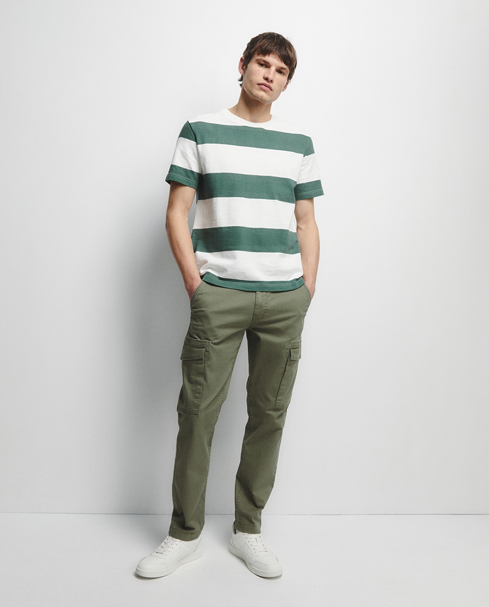 T-shirt Piqué Verde-2