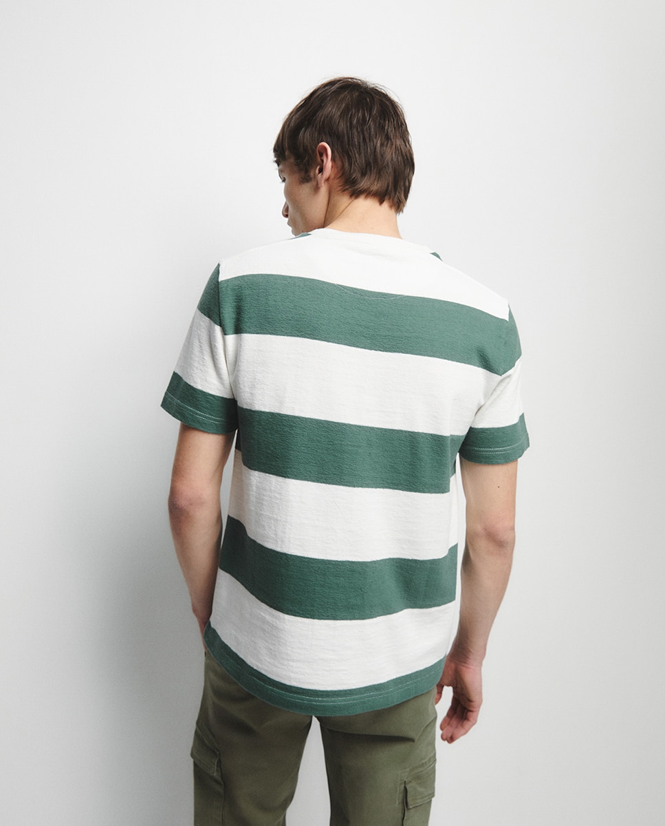 T-shirt Piqué Verde-4