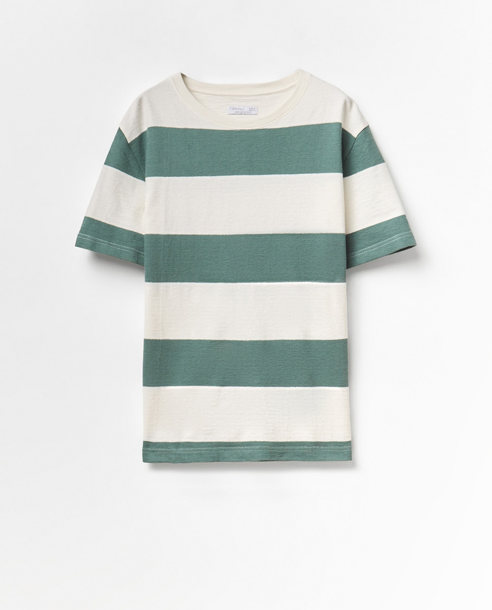 T-shirt Piqué Verde-5
