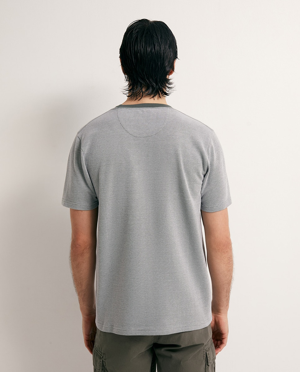 T-shirt Bicolor Verde-4