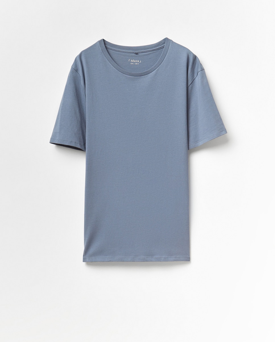 T-shirt lisa Azul-5
