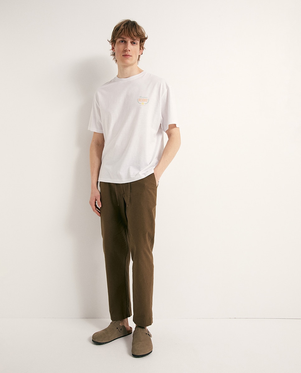 T-shirt Tennis Palms Branco-4
