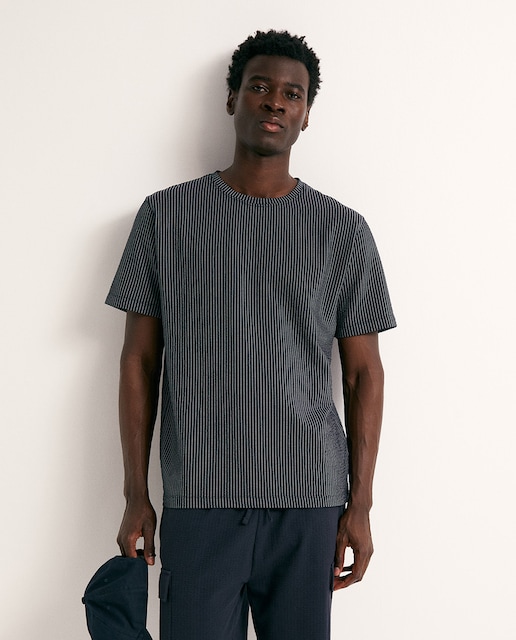 Imagen 0 de Camiseta estructura raya
