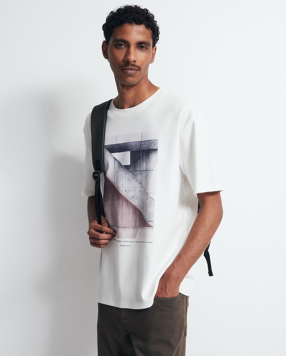 Imagem 0 de T-shirt Abstrata