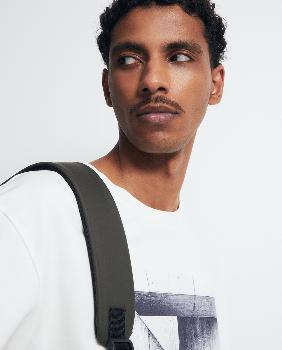 T-shirt Abstrata Branco-3