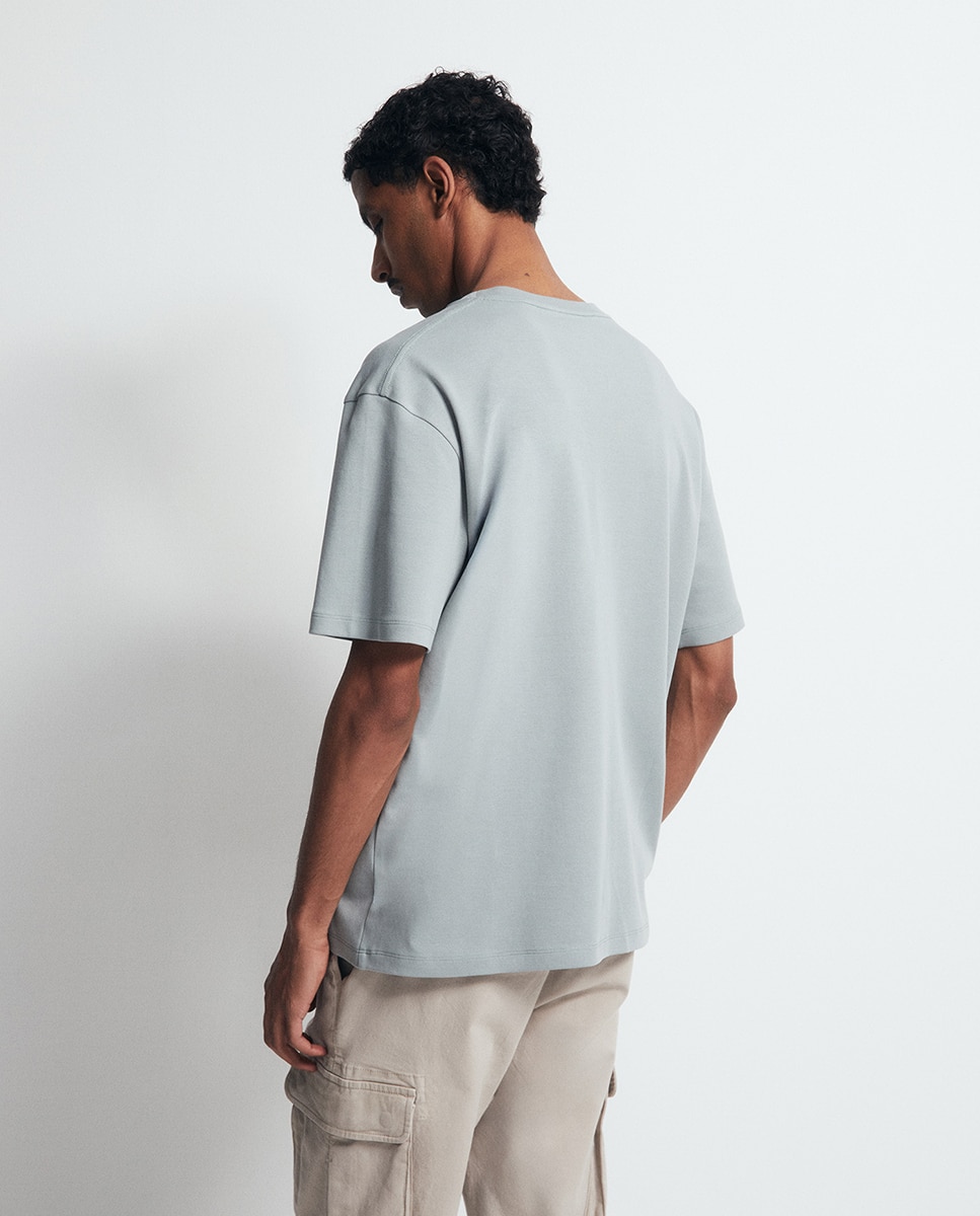 T-shirt Abstrata Verde-4