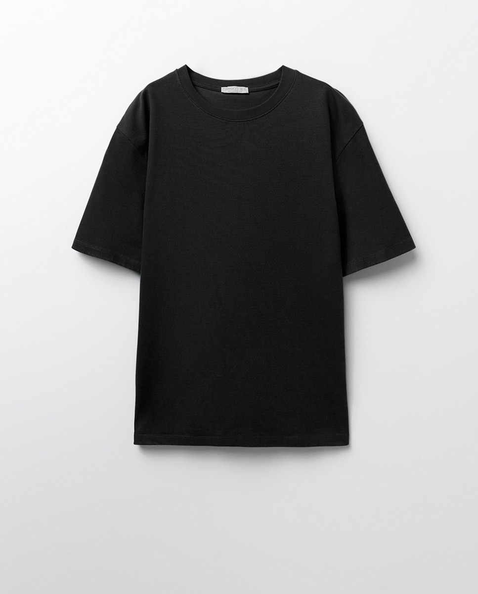 Camiseta heavy weight - Sfera - Negro Negro-5