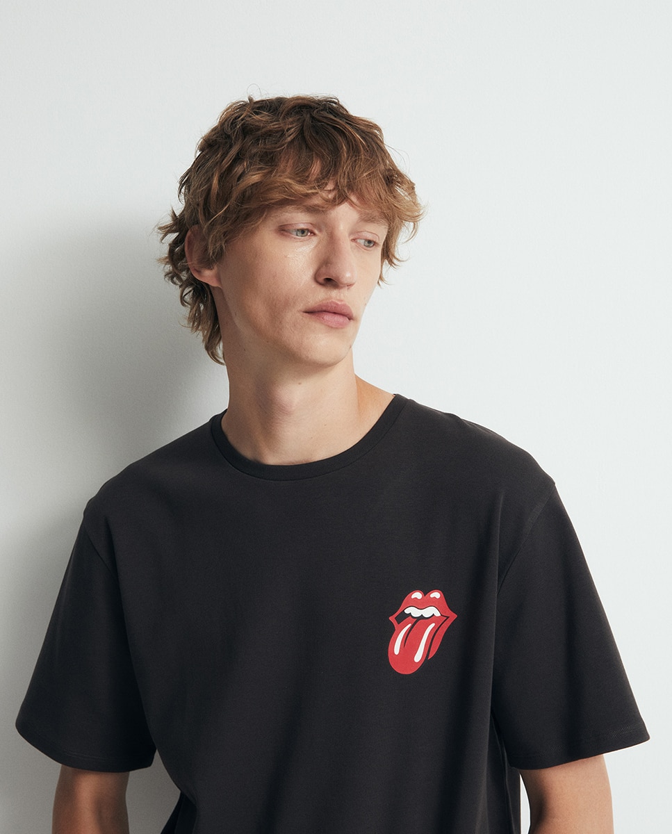 T-shirt Rolling Stone Chumbo-3