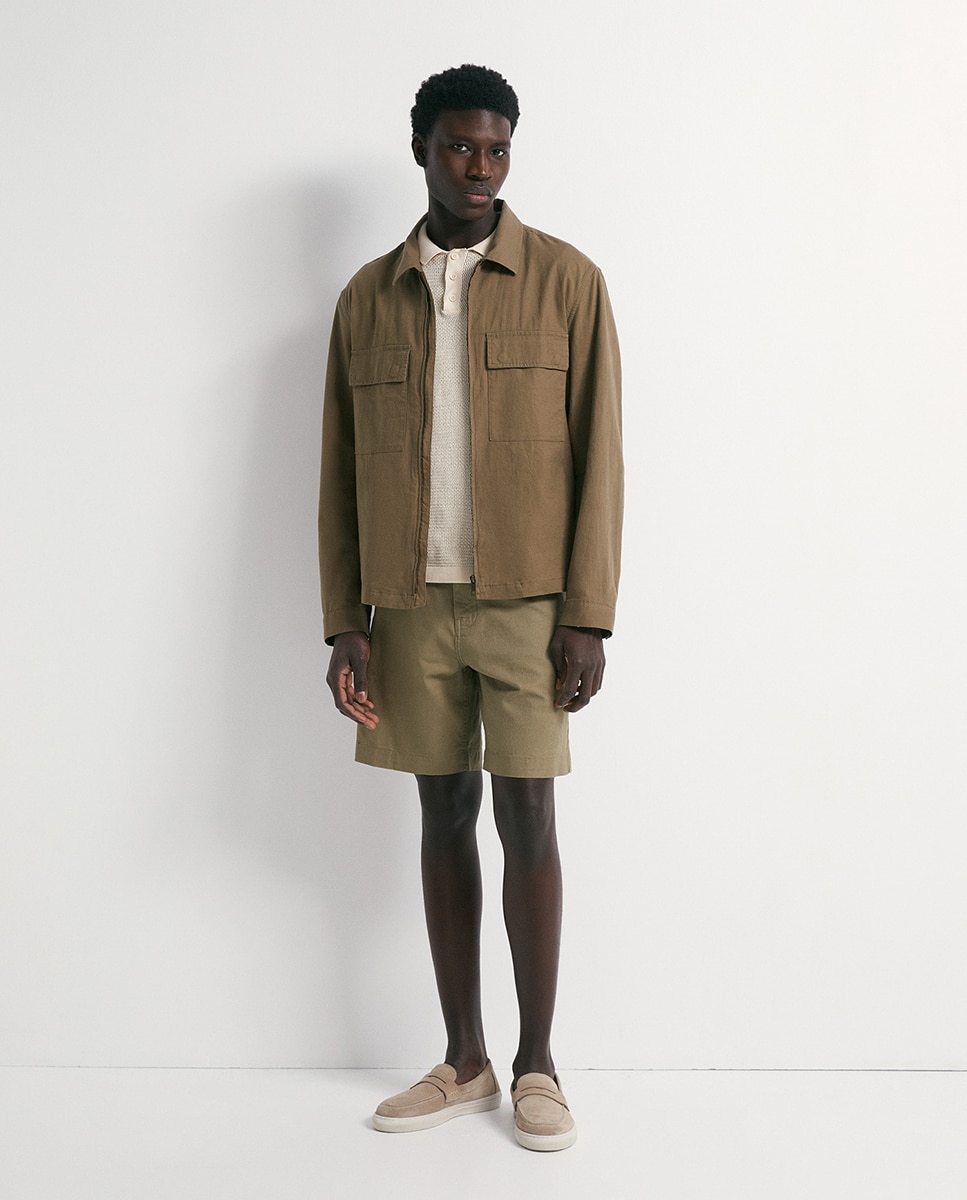 Imagem 0 de Blusão de Linho