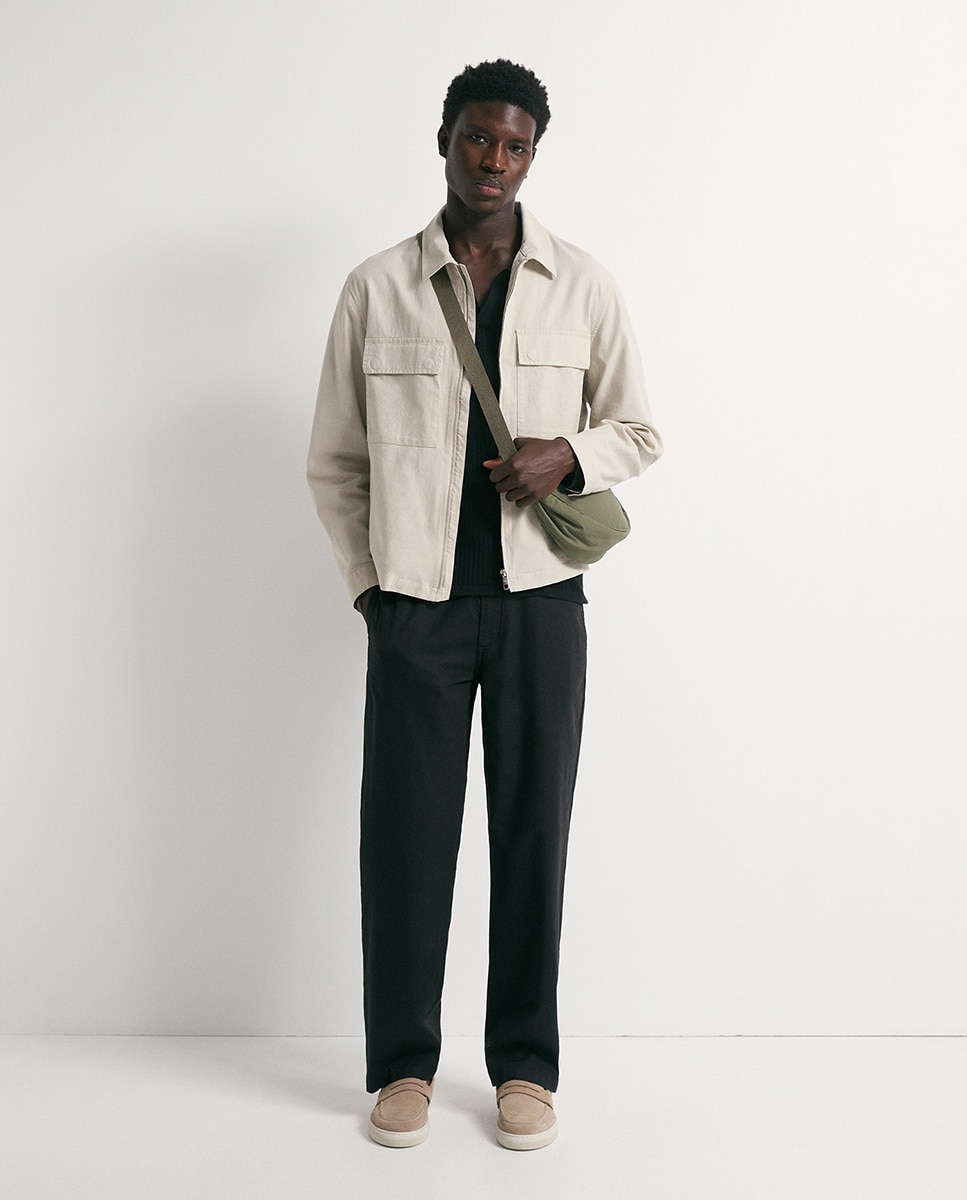 Imagem 0 de Blusão de Linho