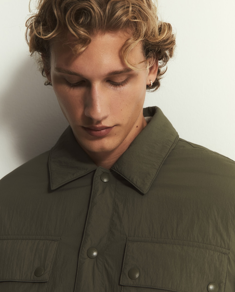 Sobrecamisa Acolchoada 520 Caqui-5