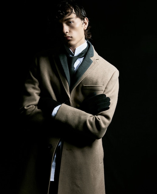 Imagen 0 de Abrigo solapa melange