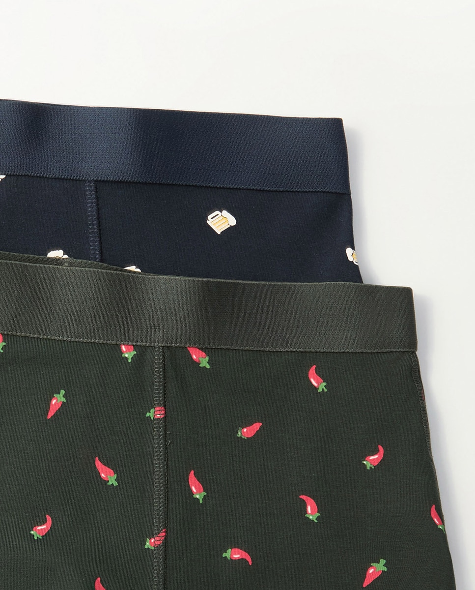 Pack de Boxers com Cervejas Multicolor-2