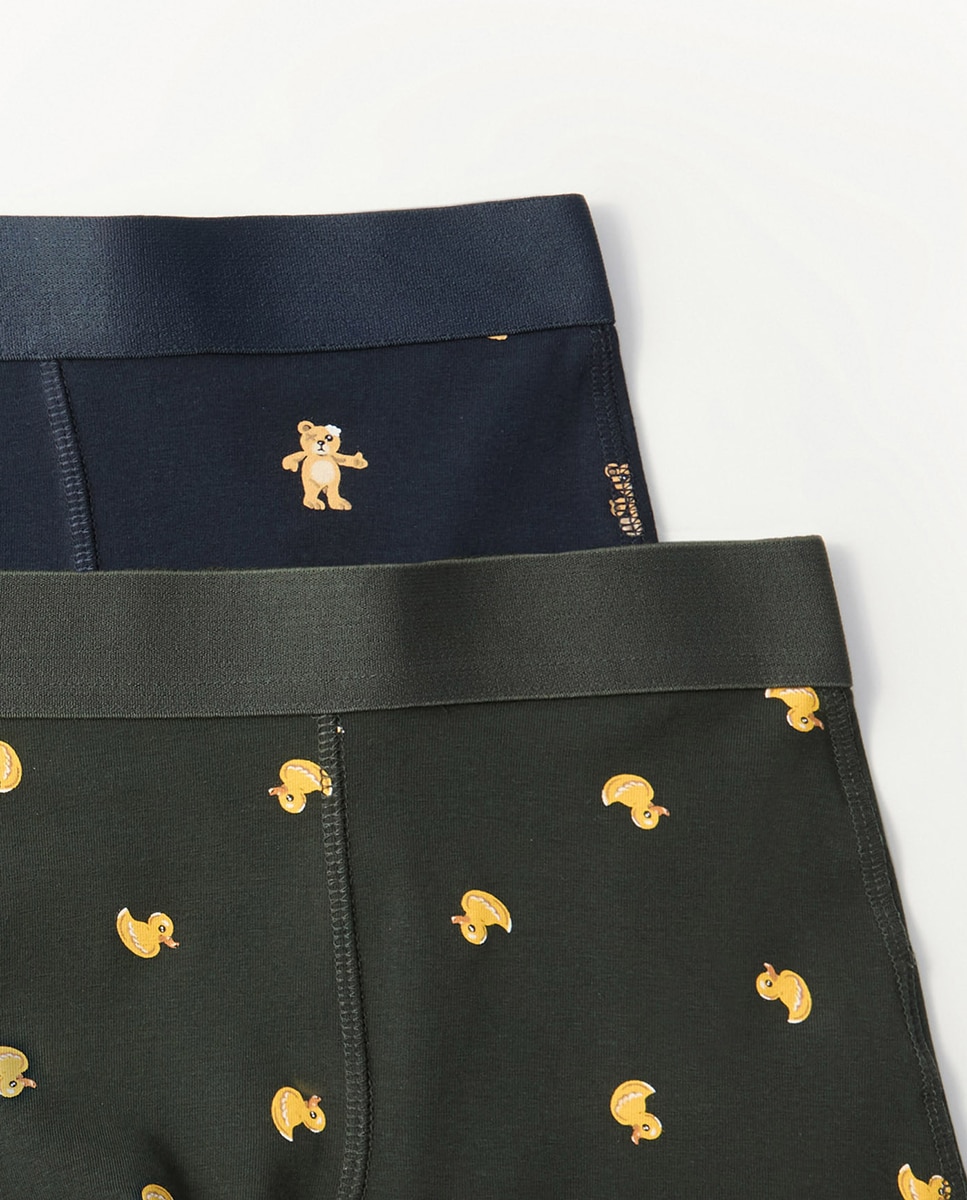 Pack de Boxers com Patos Multicolor-2