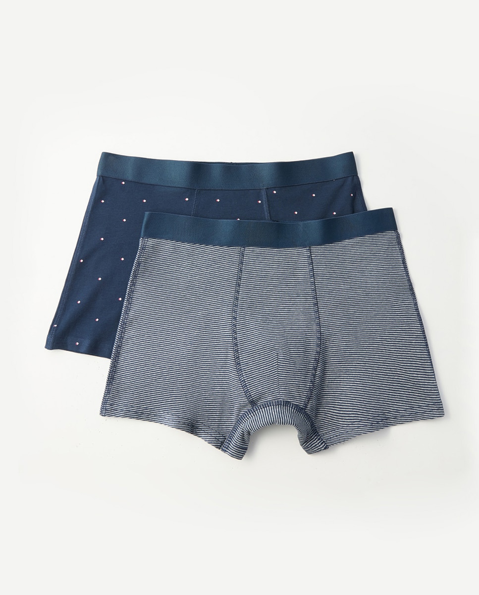 Imagem 0 de Pack de Boxers com Diamantes e Riscas