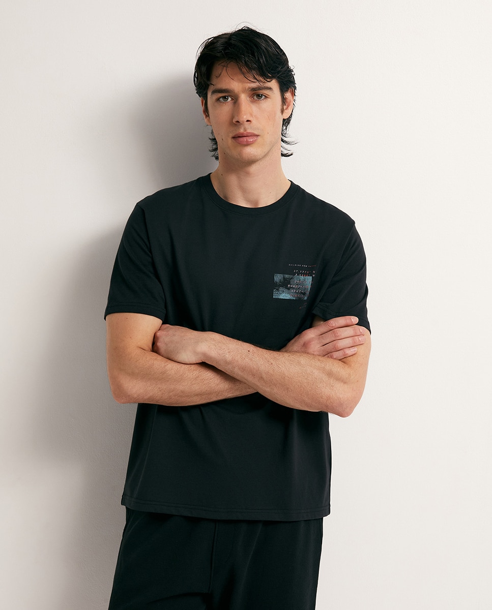 Imagem 0 de T-shirt Estampada Active