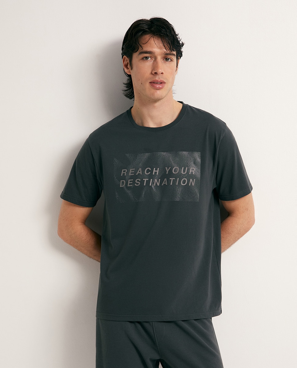 Imagem 0 de T-shirt estampada