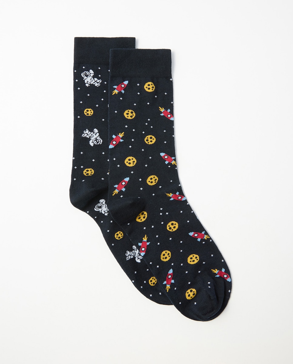 Imagem 0 de Pack de 2 Pares de Meias Espaço