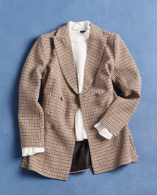 Imagem 0 de Blazer de Fantasia aos Quadrados