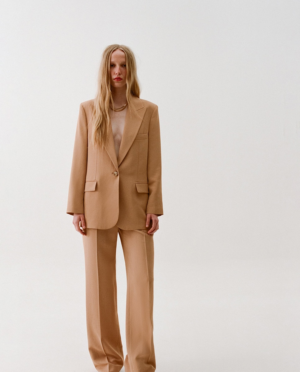 Imagem 0 de Casaco de Fato - Camel