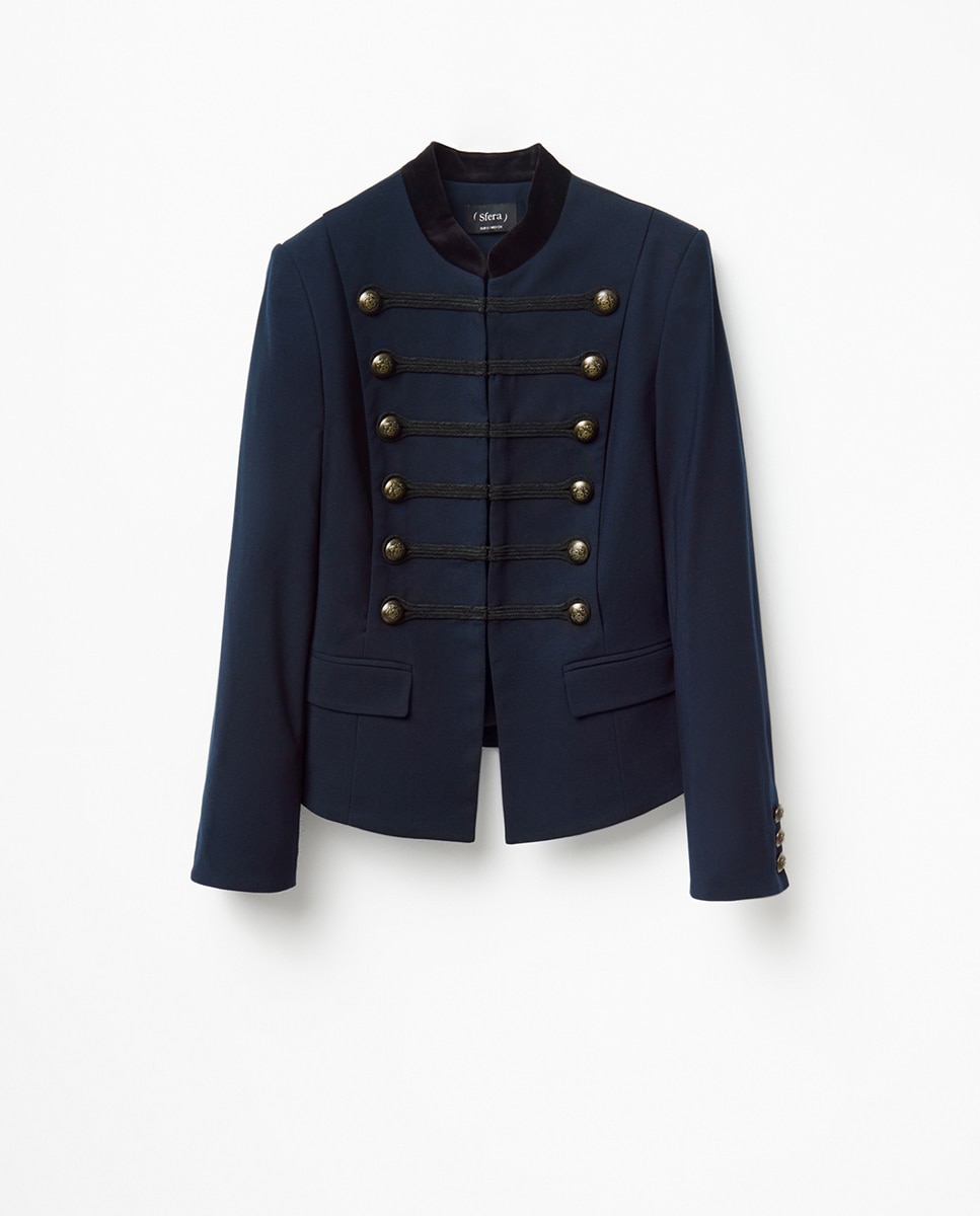 Imagen 6 de Chaqueta militar - Sfera - Azul marino Azul marino