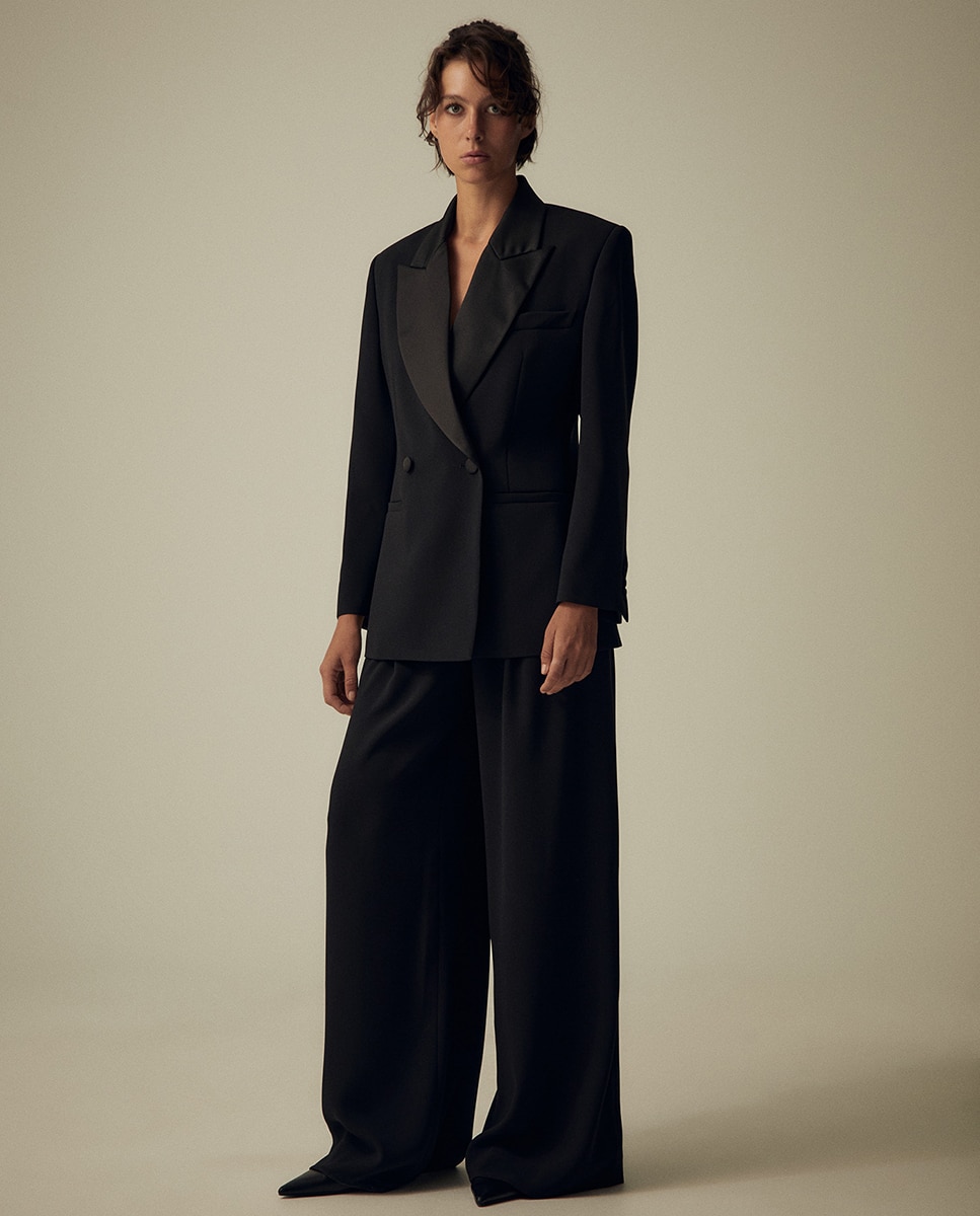 Blazer smoking - Sfera - Negro Negro-1