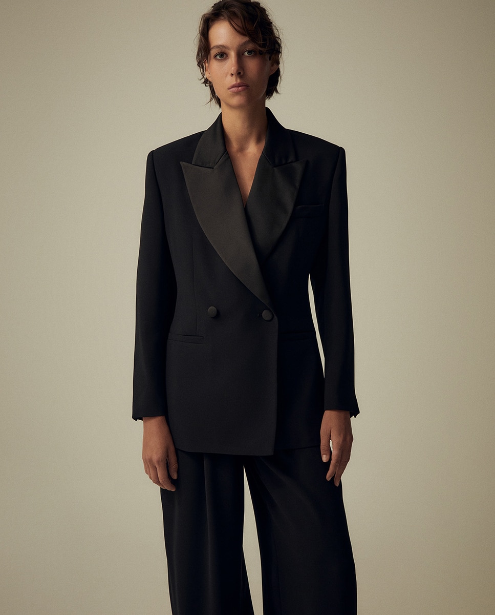 Blazer smoking - Sfera - Negro Negro-2