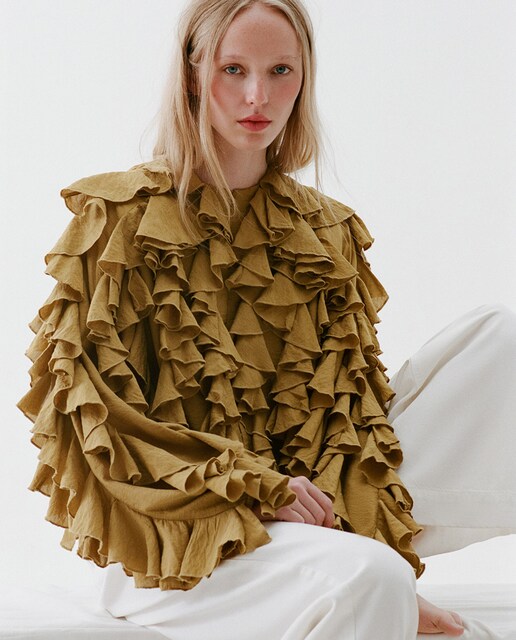 Imagen 0 de Chaqueta volantes