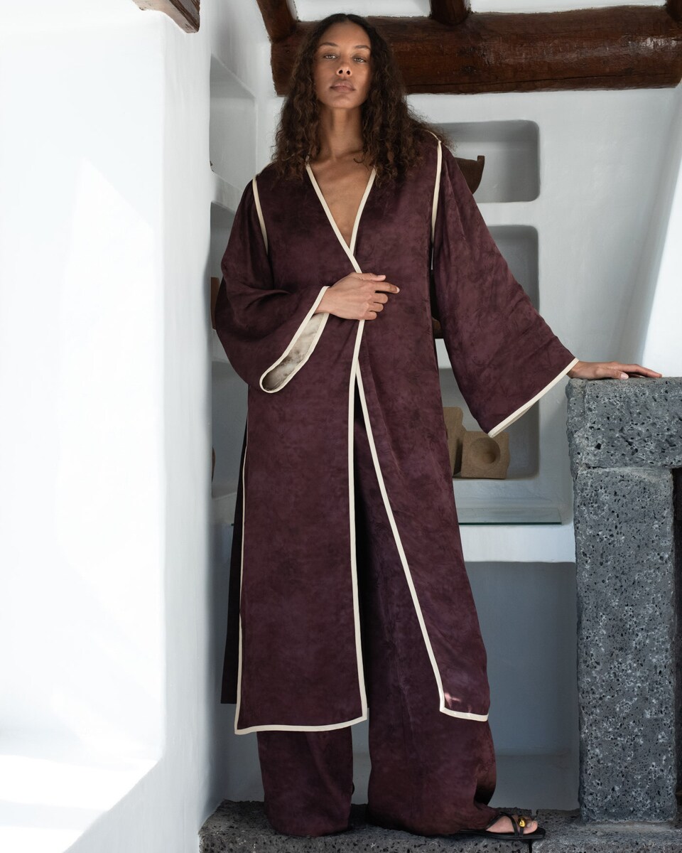 Imagem 0 de Kimono de Jacquard