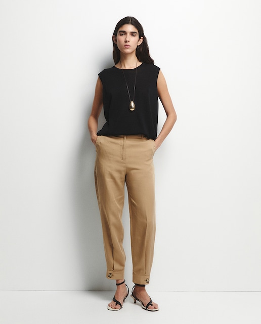 Imagen 0 de Pantalón fluido puño