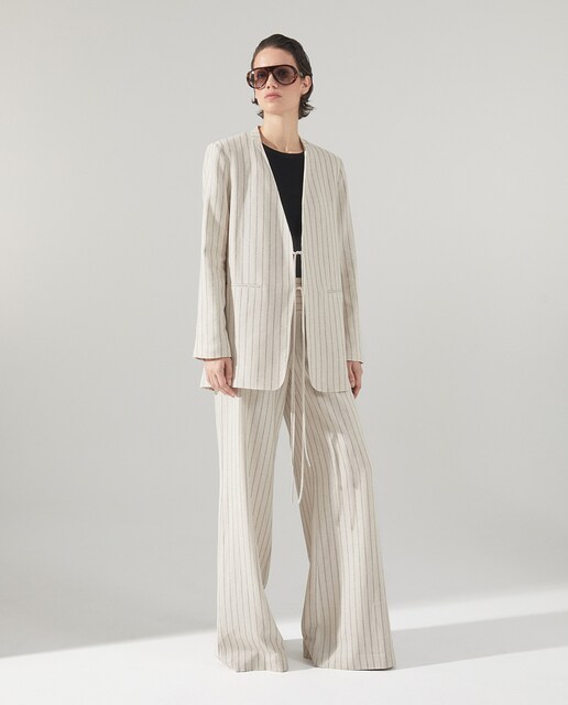 Imagen 0 de Pantalon rayas traje