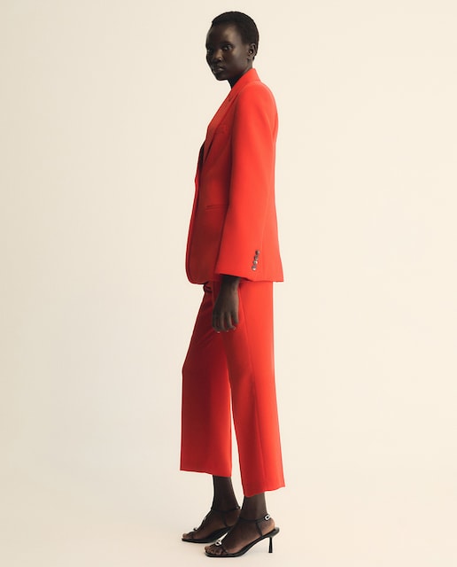 Imagen 0 de Pantalon traje rojo