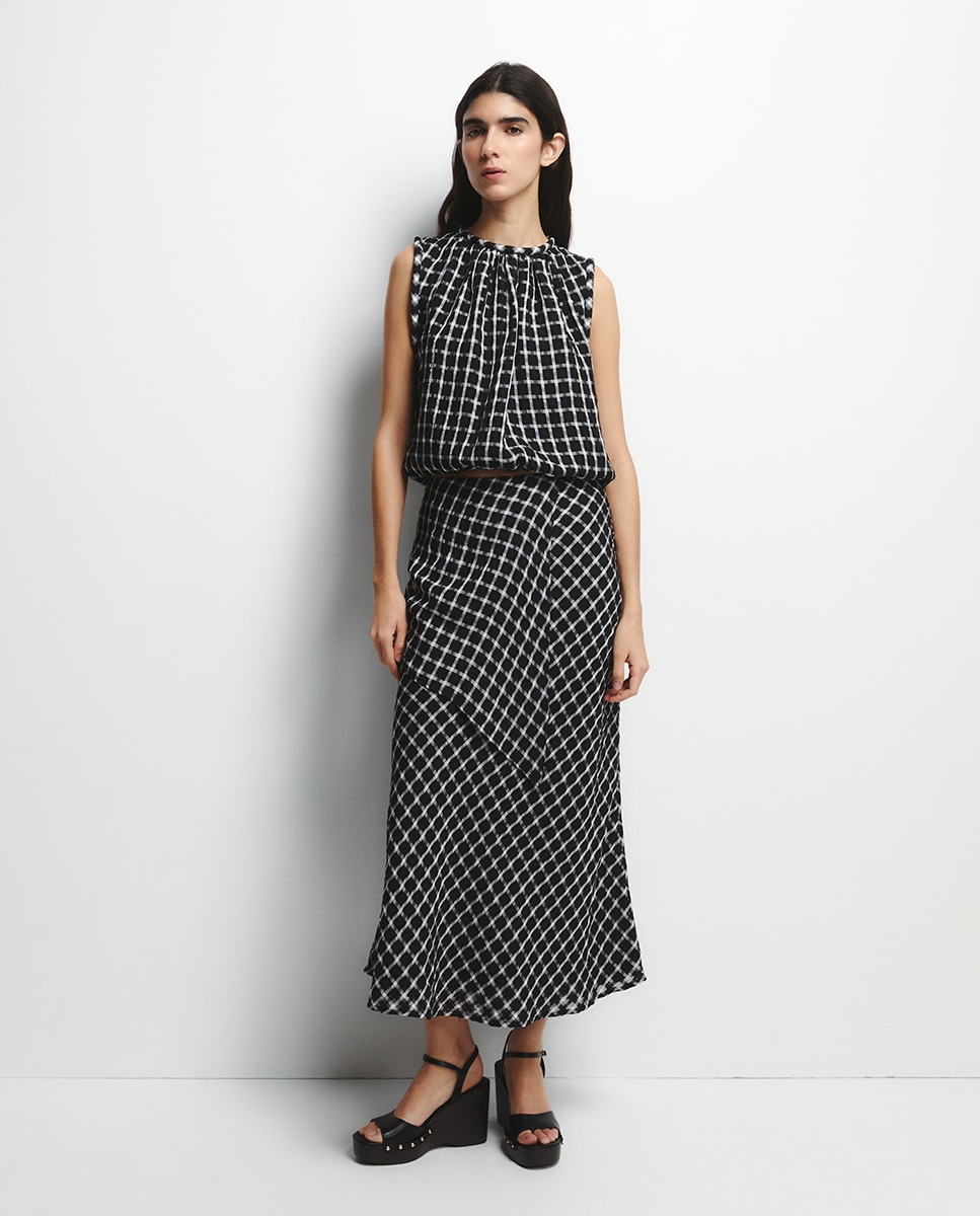 Saia aos Quadrados Preto-2