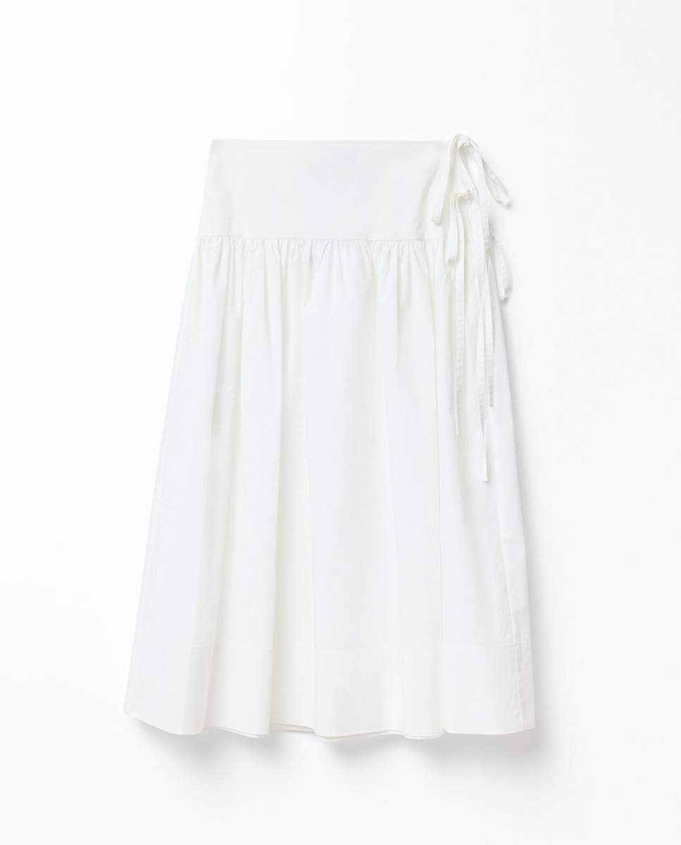 Imagem 0 de Saia midi com camada