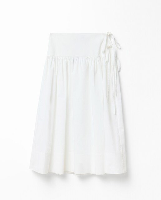 Imagen 0 de Falda midi capa