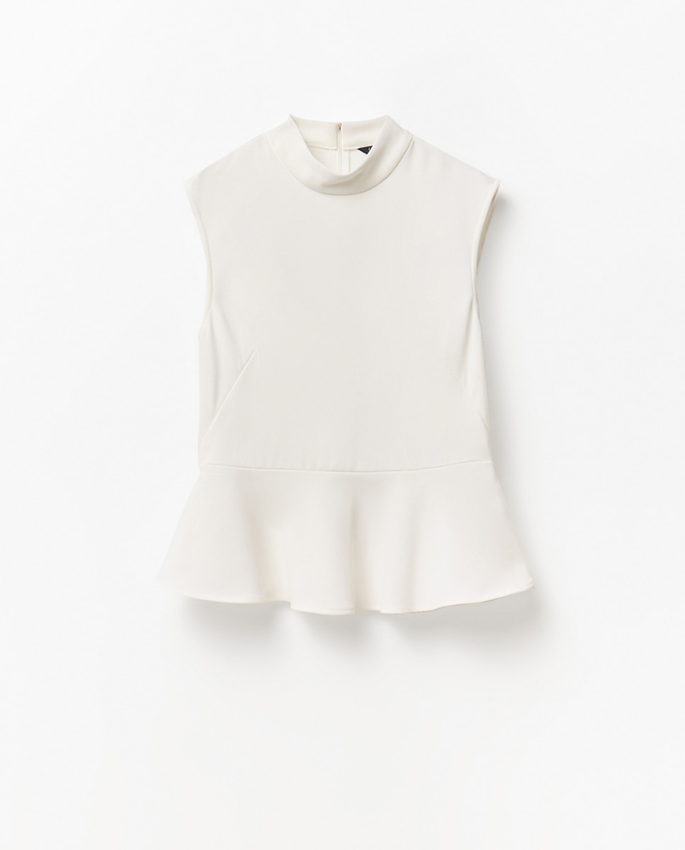 Top peplum Branco-6