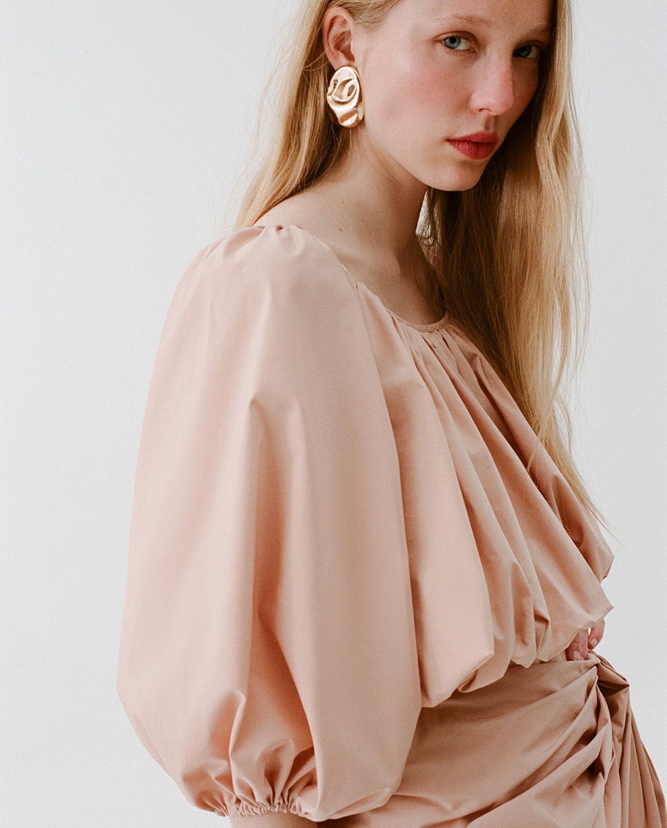 Imagem 0 de Blusa com Manga Balão