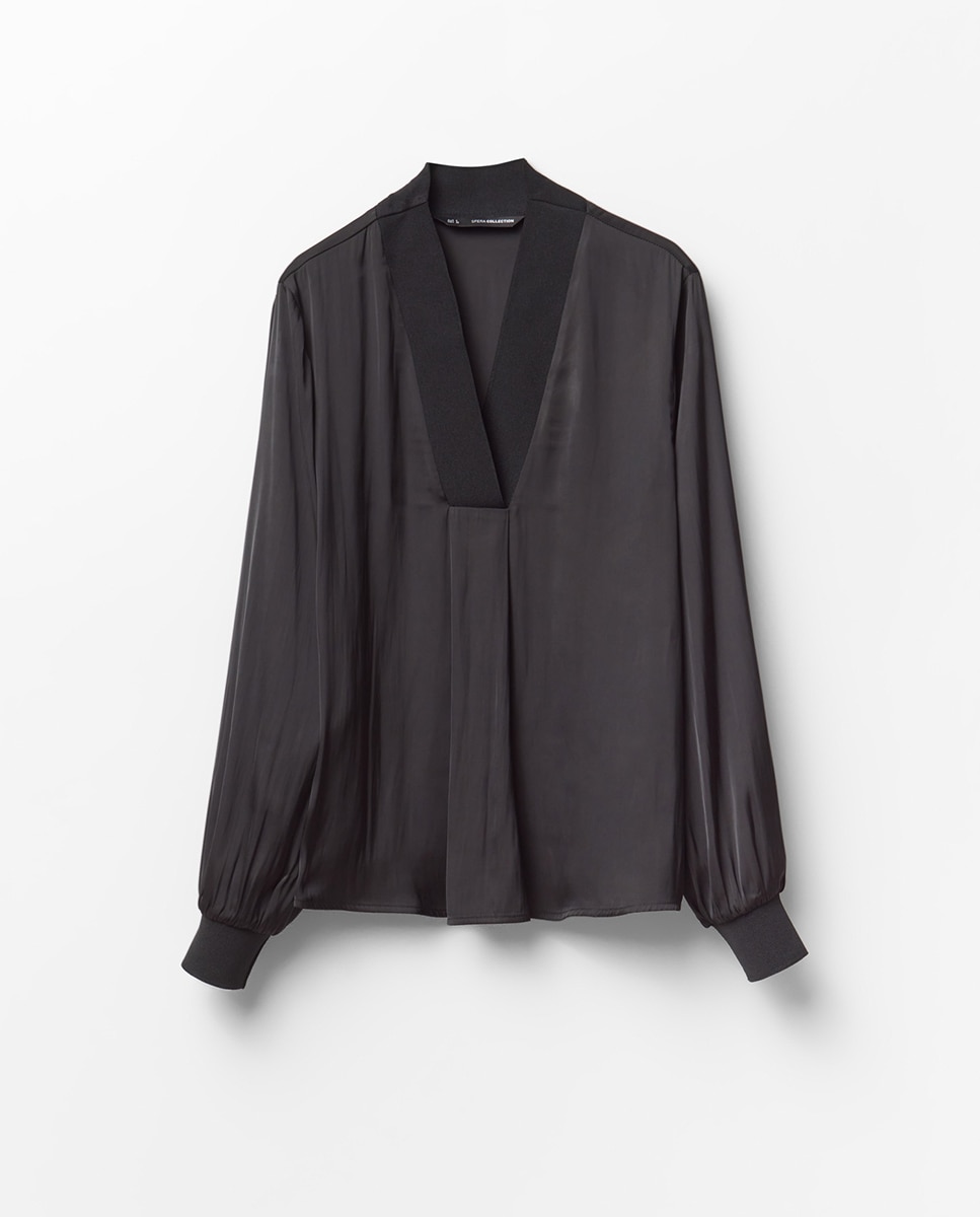 Top de Manga em Balão Preto-7