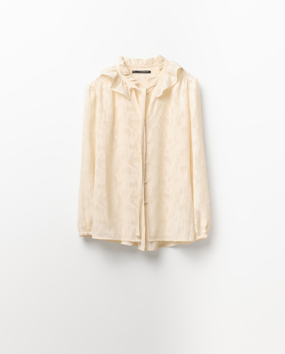 Blusa Jacquard Cru-2