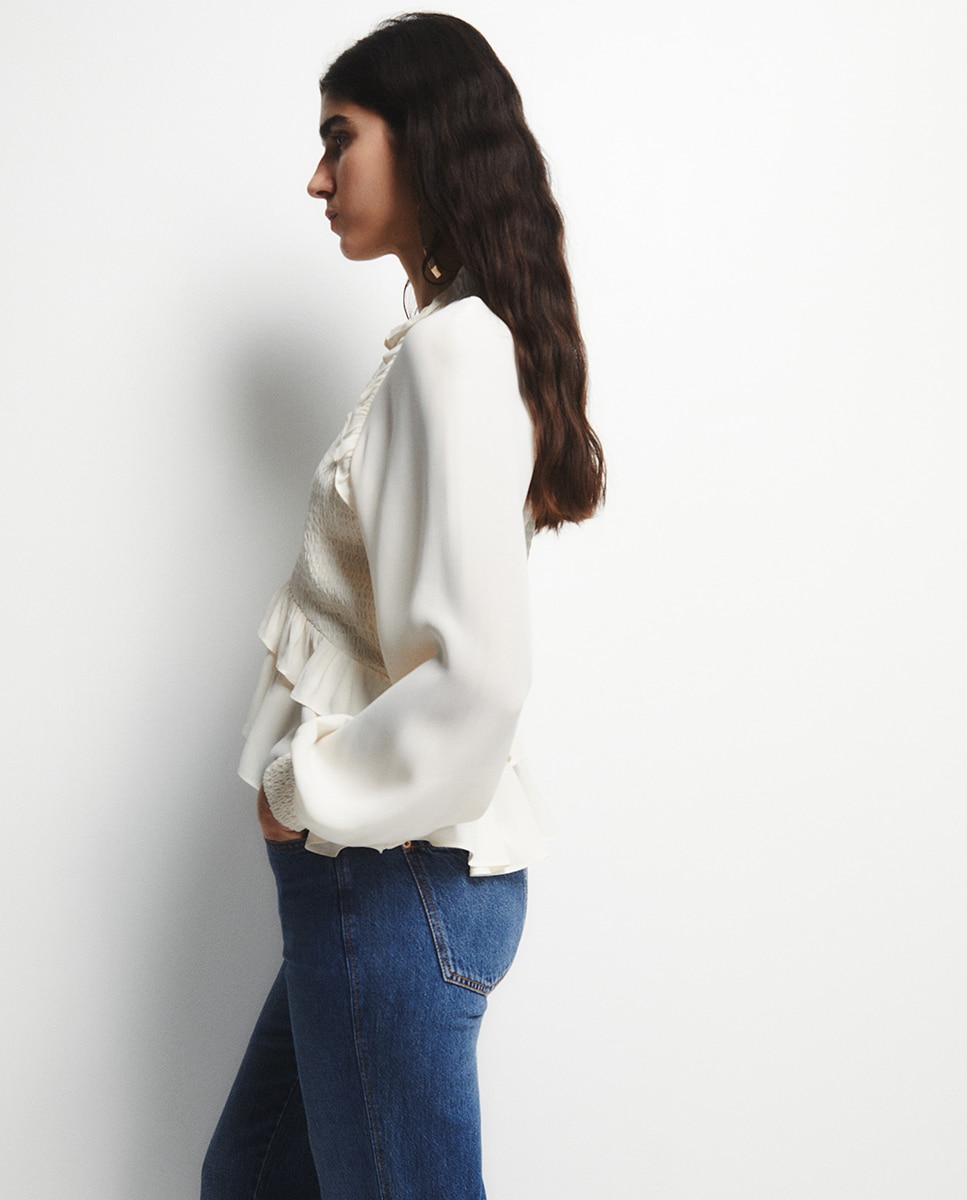 Blusa Fluida Cru-4
